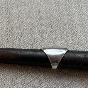 Silver Teardrop Ring